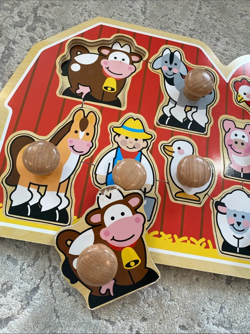 Melissa & Doug Wooden Puzzle Set